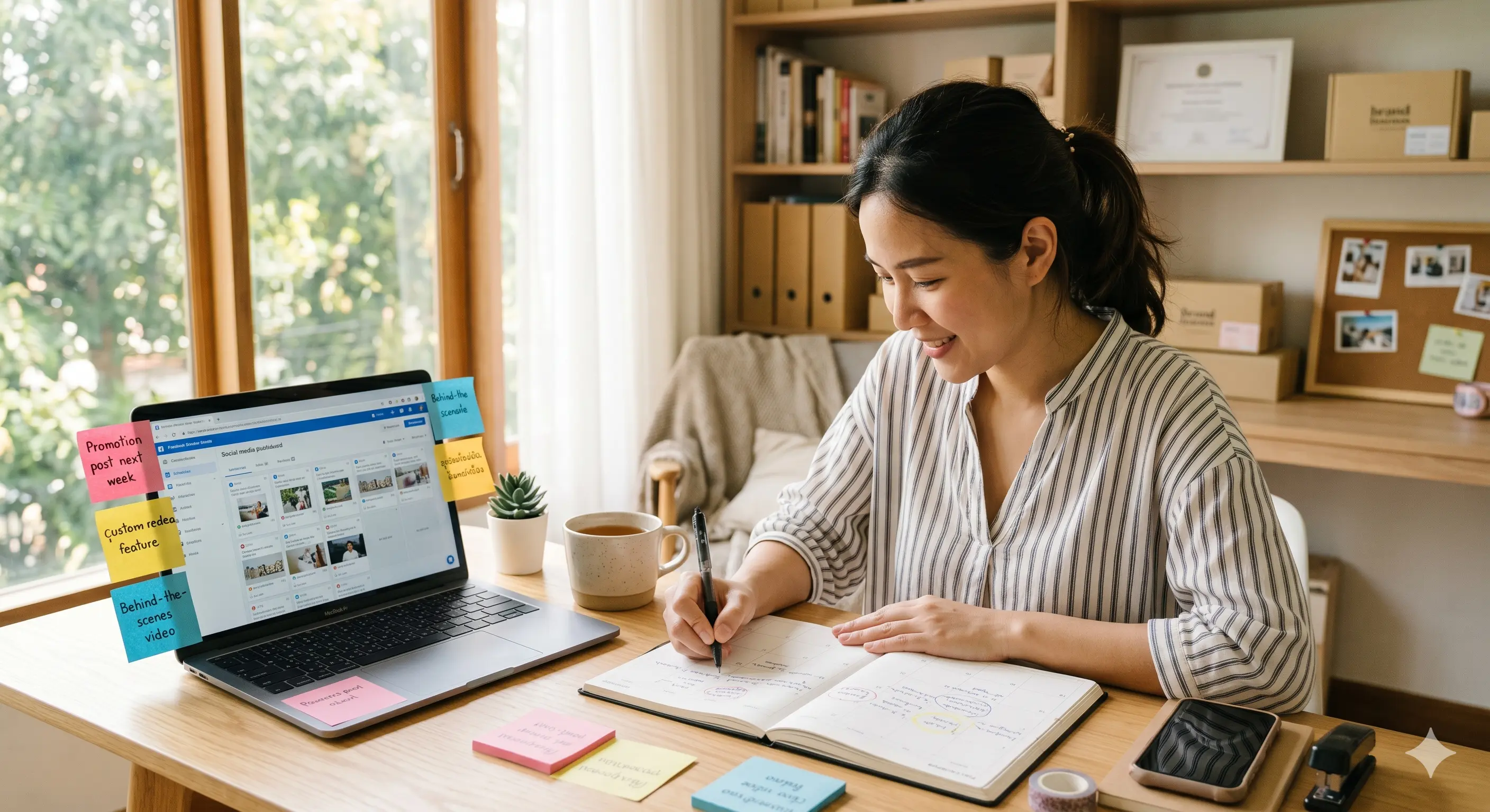 วิธีวางแผนโพสต์ Facebook-Instagram 30 วัน สำหรับร้านค้าไทย (พร้อม Template)